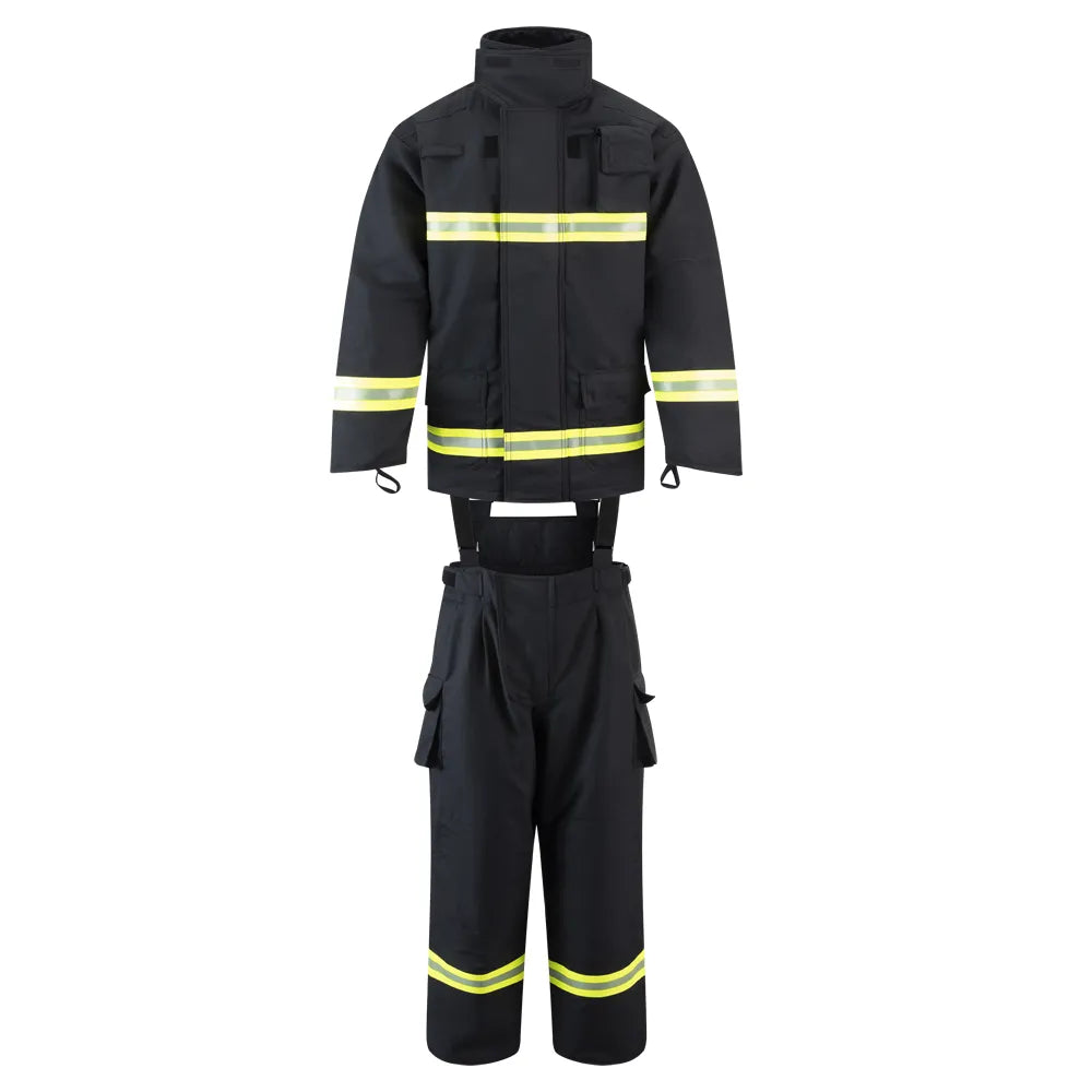 EN469 CERTIFIED FOUR-LAYER FIREFIGHTER SUITS STYLE 14 (ZFMH-AB-14)