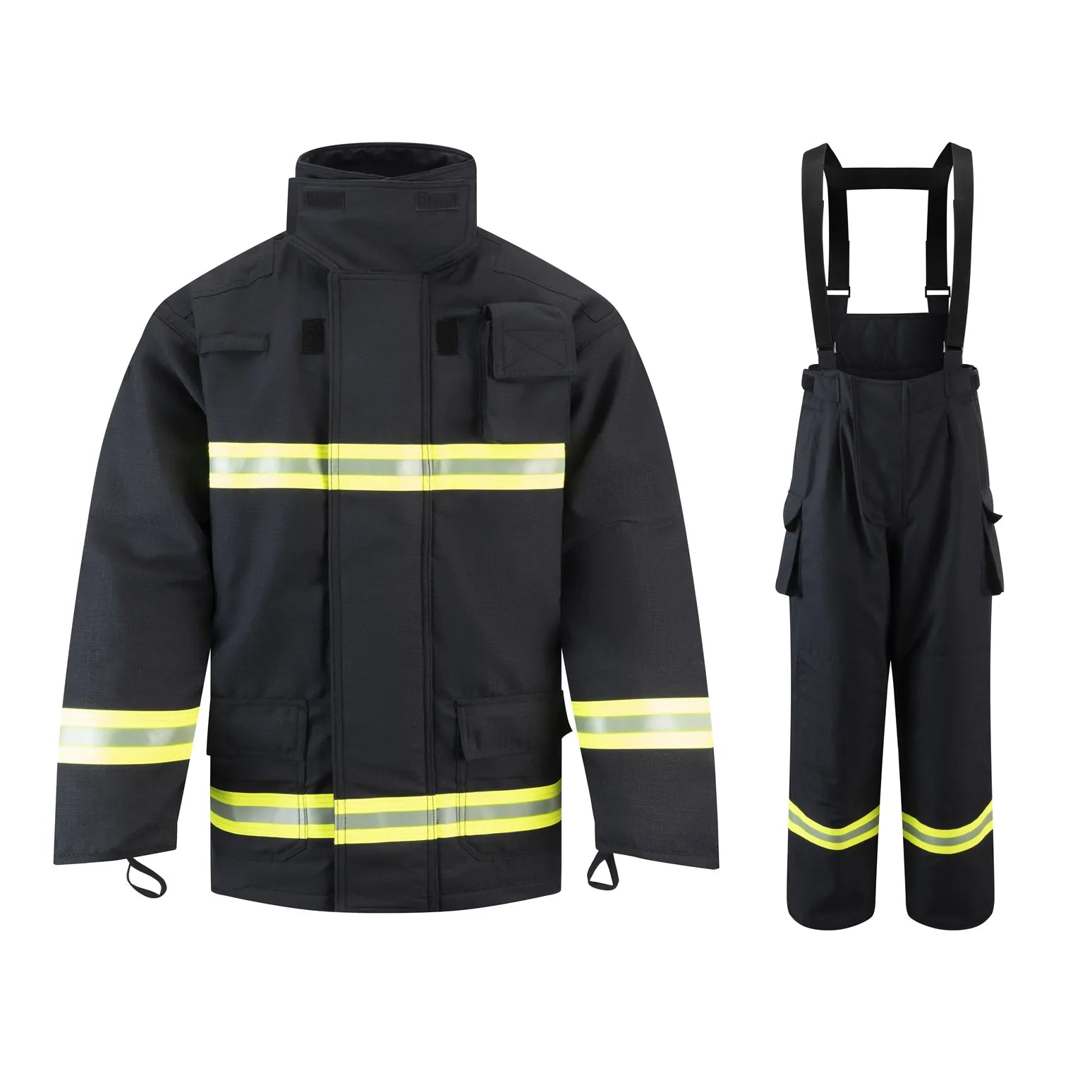 EN469 CERTIFIED FOUR-LAYER FIREFIGHTER SUITS STYLE 14 (ZFMH-AB-14)