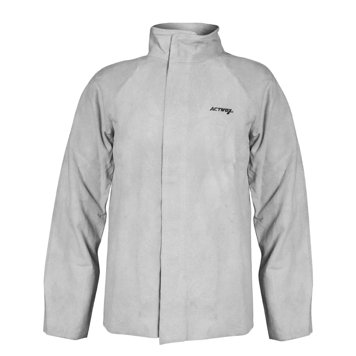 Chaqueta de Soldador de Cuero con Costuras Reforzadas GERF®