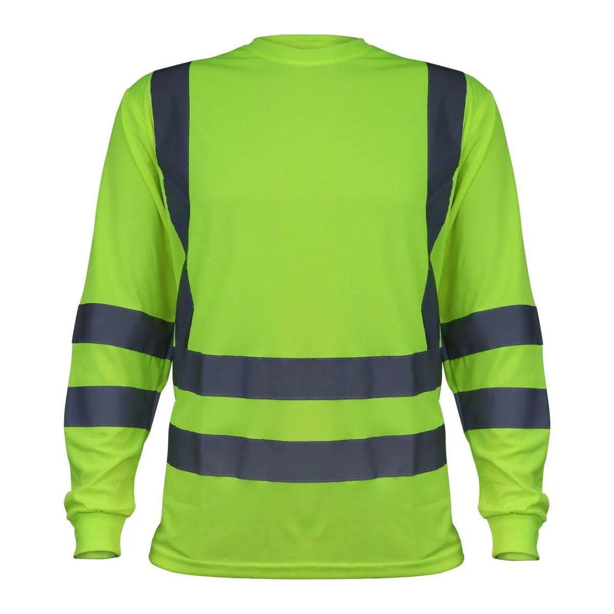 Polera Polo Dry Fit de Alta Visibilidad con Reflectantes, Manga Larga y Protección UV GERF®