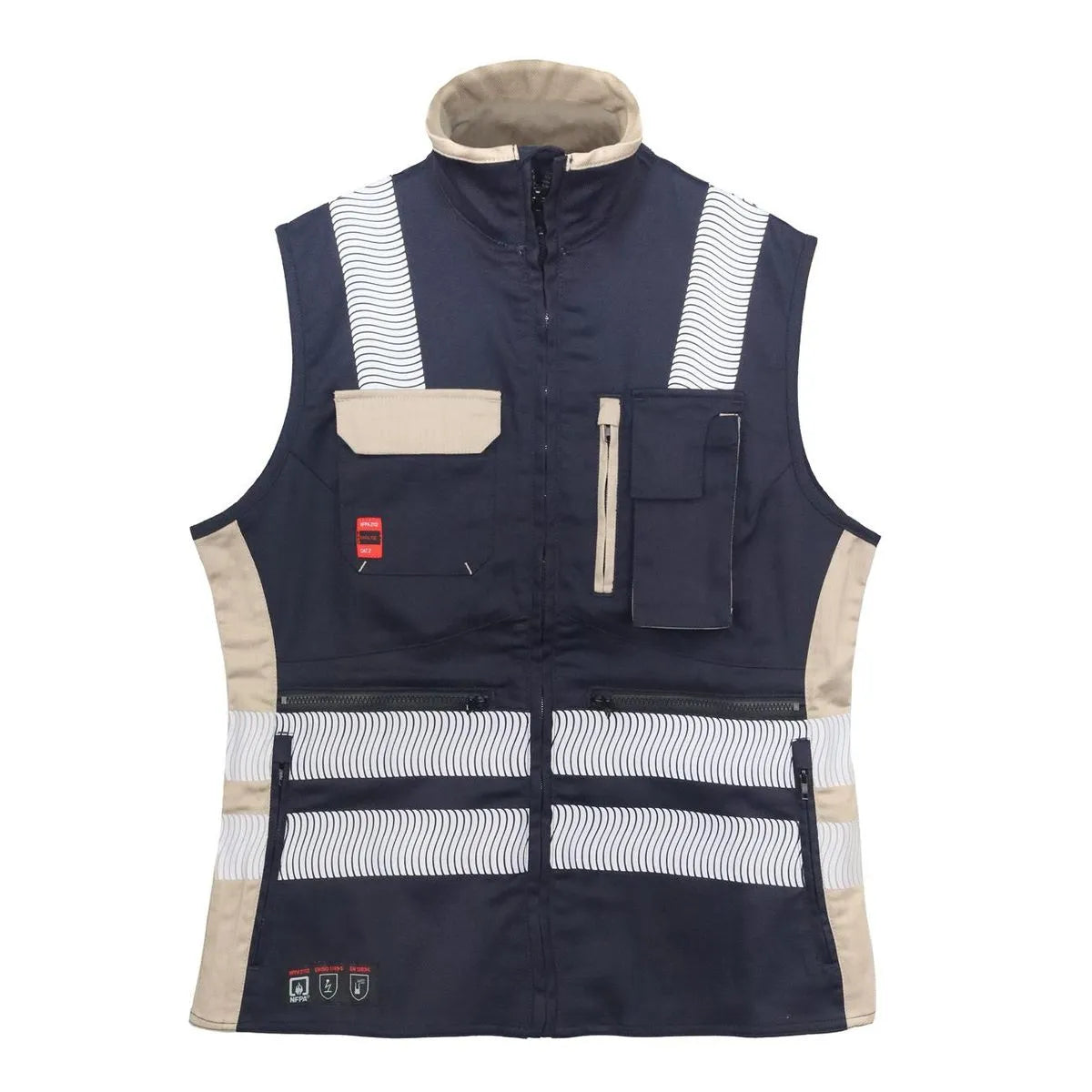 Chaleco Geólogo Ignífugo FRSVT NFPA 13034 Mujer GERF®