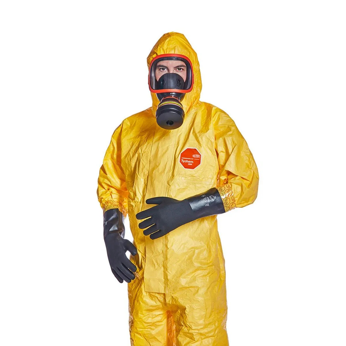Traje de Protección Química Tipo 3-B/4-B/5-B/6-B con Costuras Termoselladas GERF®