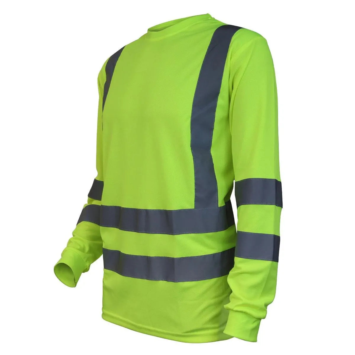 Polera Polo Dry Fit de Alta Visibilidad con Reflectantes, Manga Larga y Protección UV GERF®