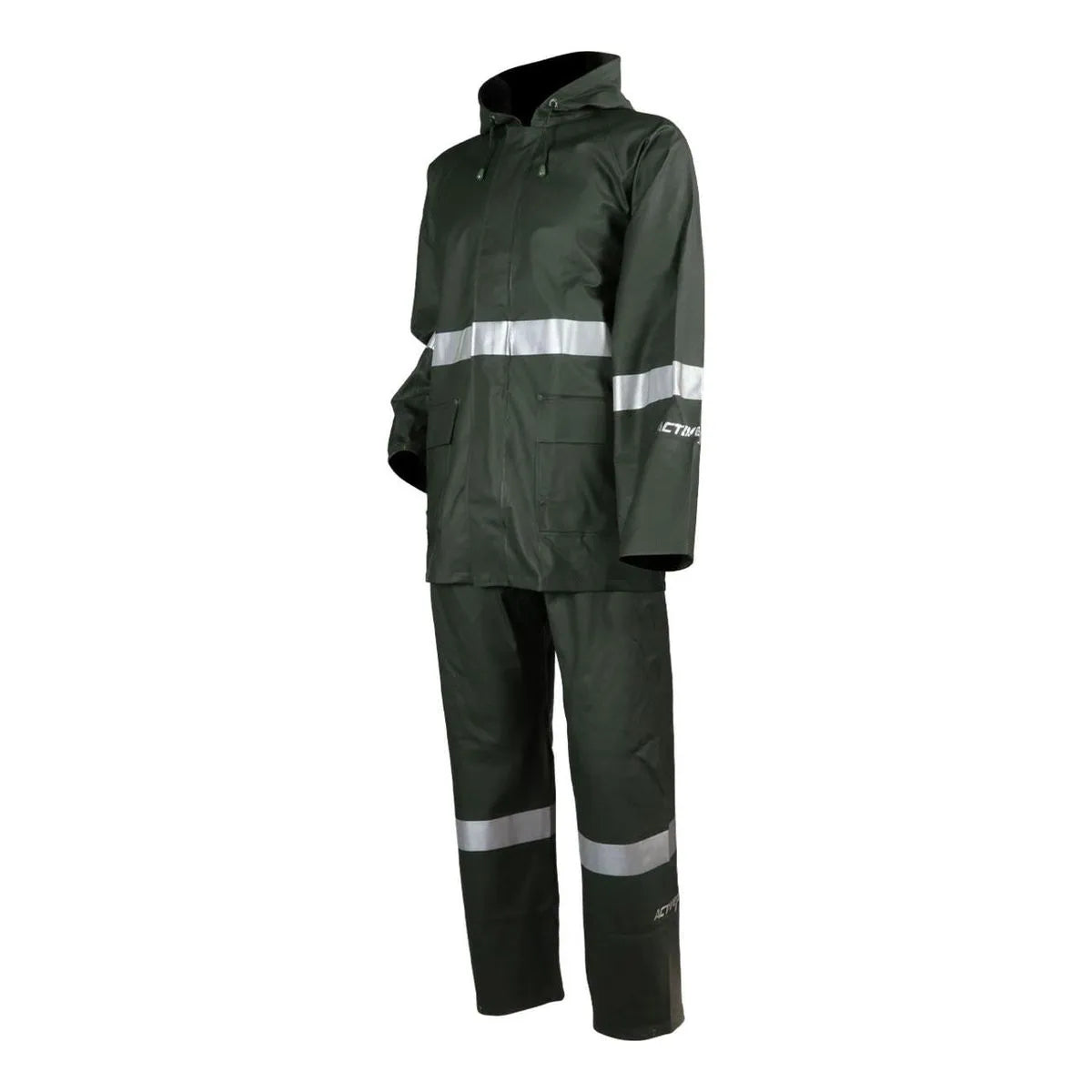 Traje Impermeable PU de Dos Piezas con Reflectantes GERF®