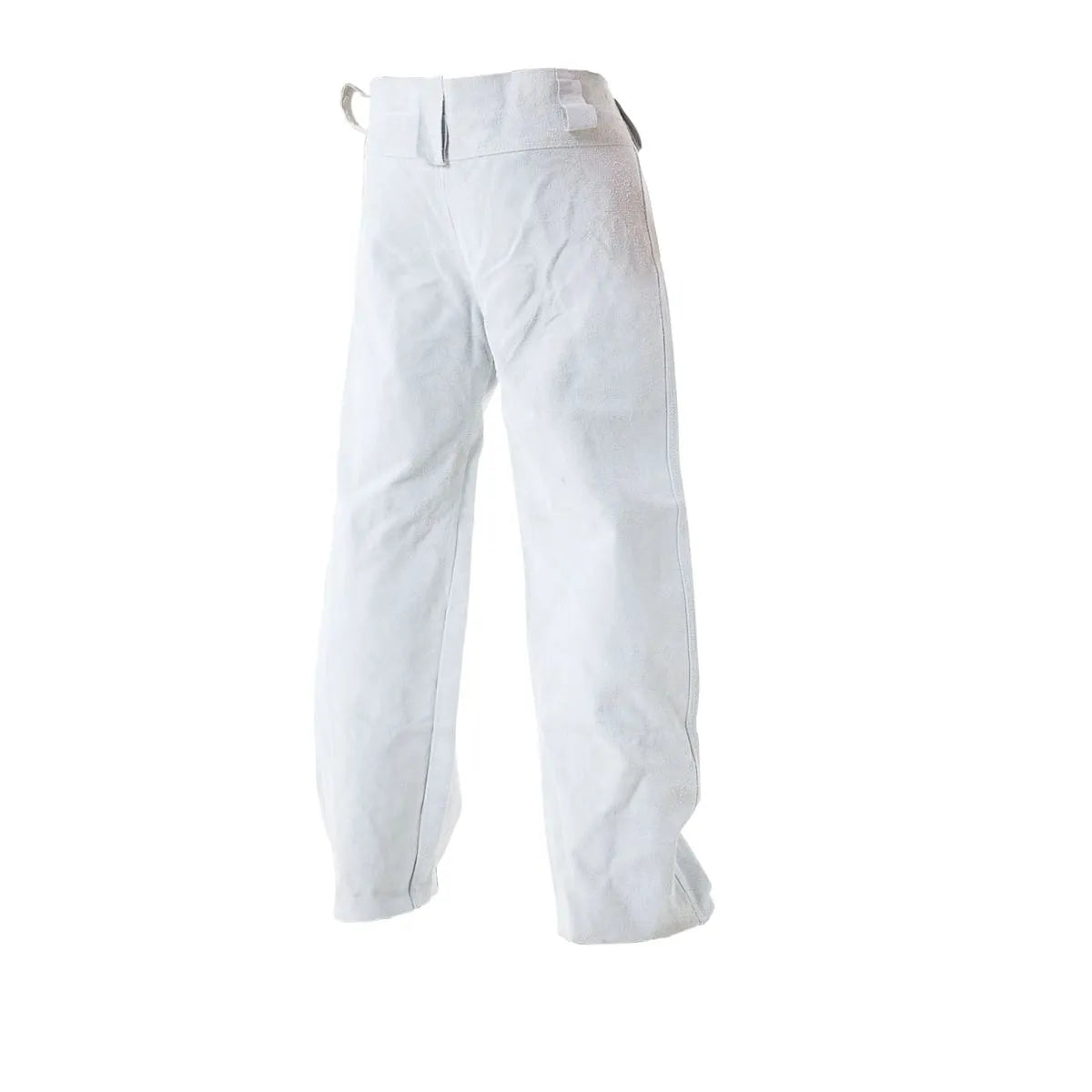 Pantalón de Soldador en Cuero Descarne con Cierres de Velcro GERF®