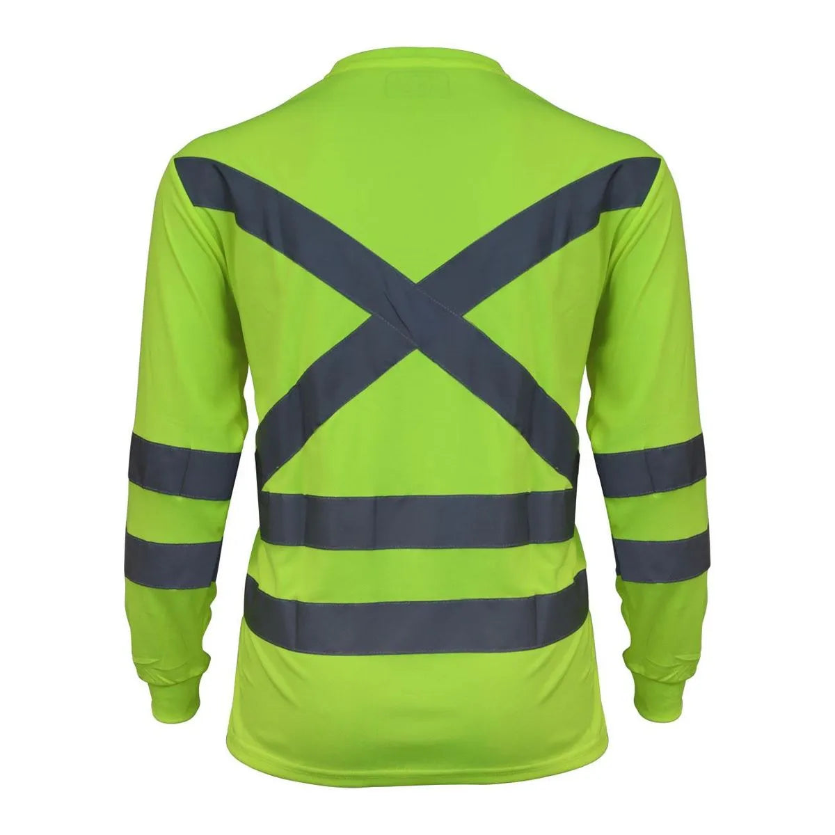 Polera Polo Dry Fit de Alta Visibilidad con Reflectantes, Manga Larga y Protección UV GERF®