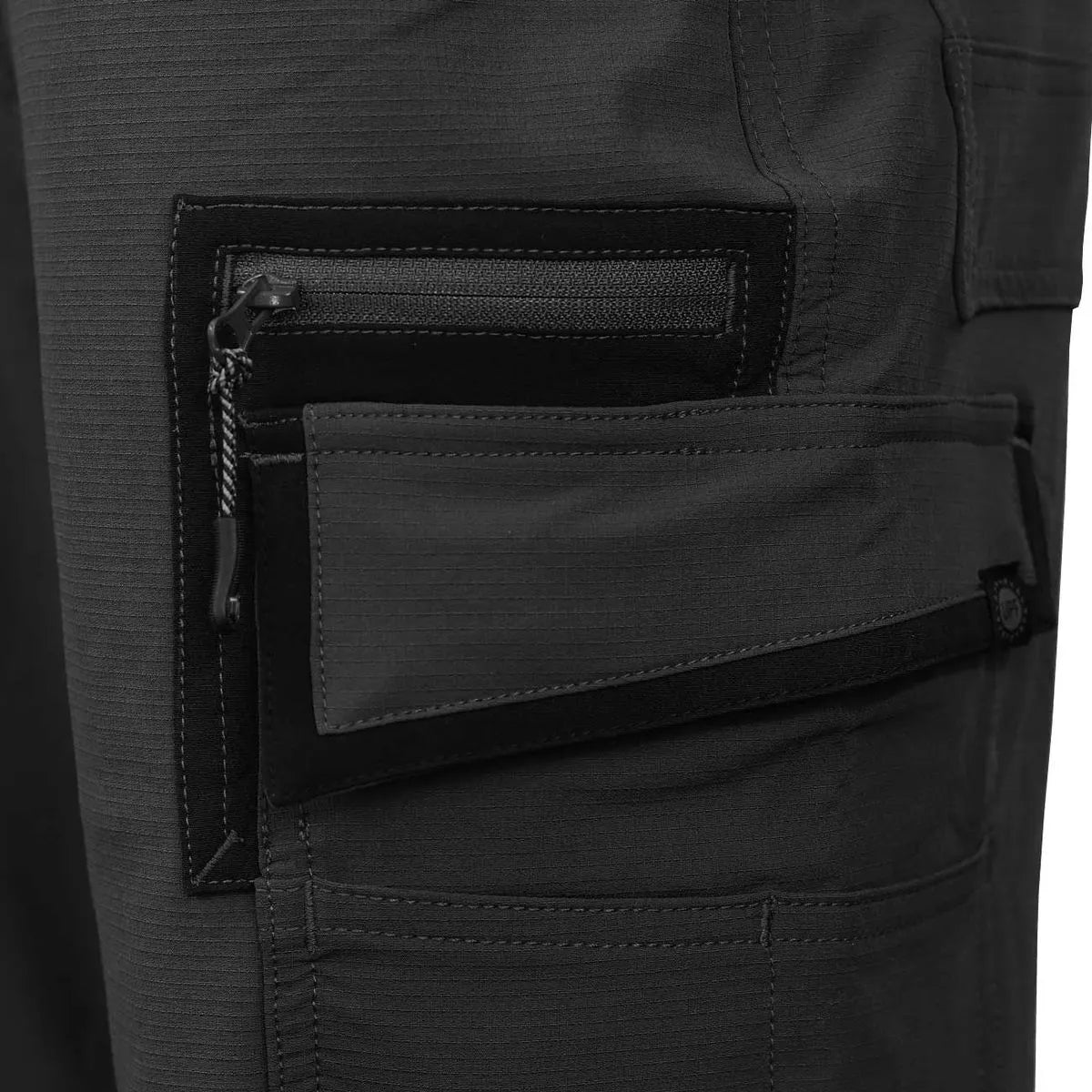 Pantalon Lightwind H3400 Ripstop Spandex Negro UV