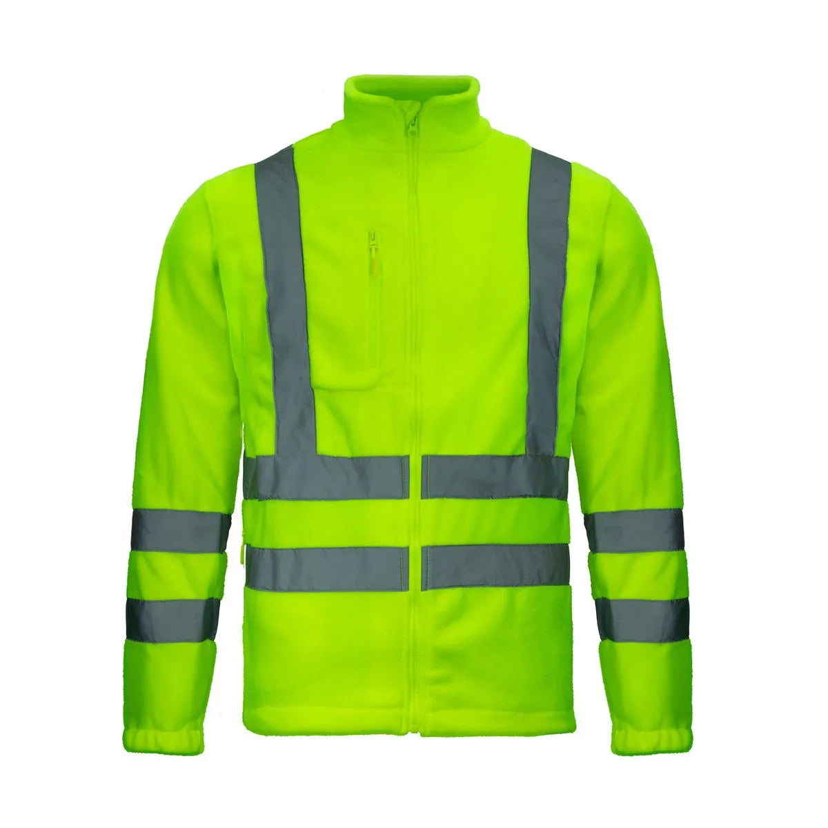 Chaqueta Micropolar de Alta Visibilidad con Reflectantes GERF®
