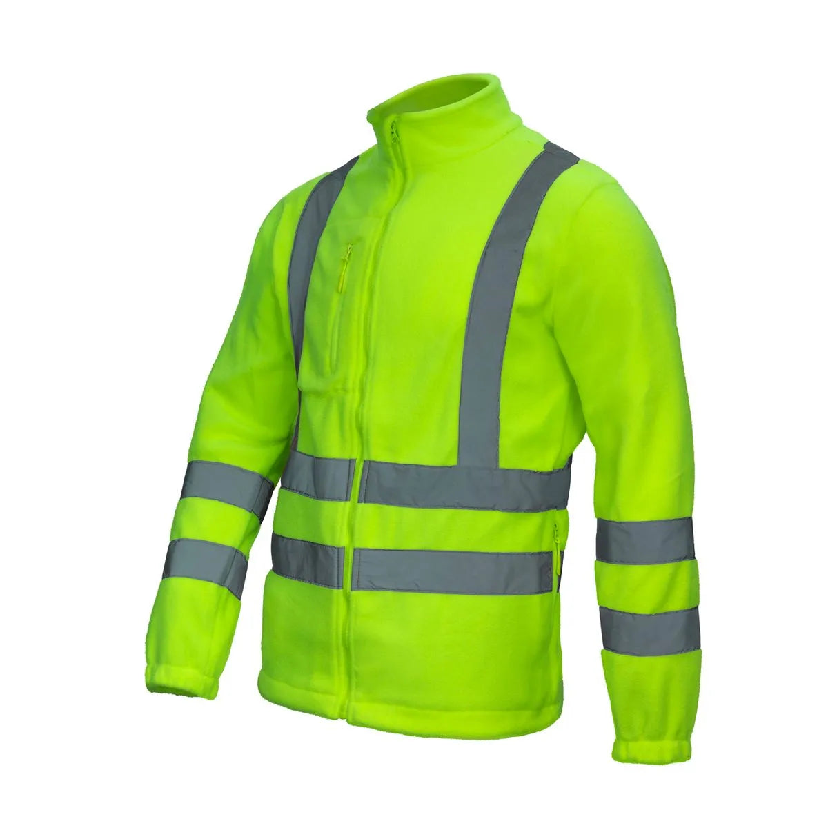 Chaqueta Micropolar de Alta Visibilidad con Reflectantes GERF®