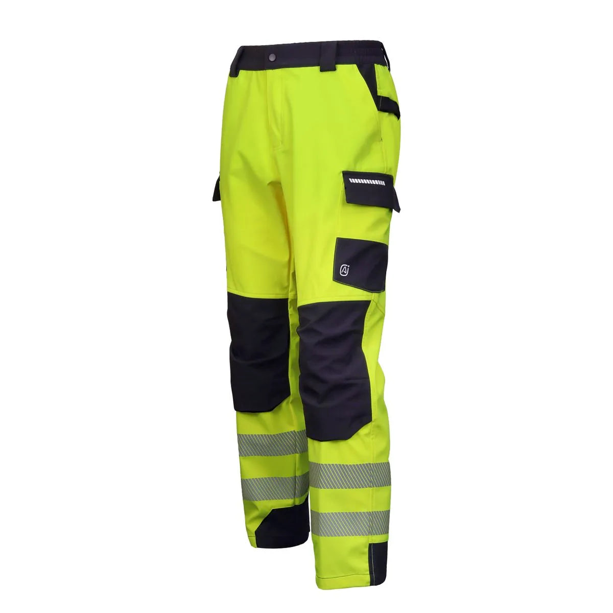 Pantalón de Alta Visibilidad Ripstop con Reflectantes y Preparación para Rodillera GERF®