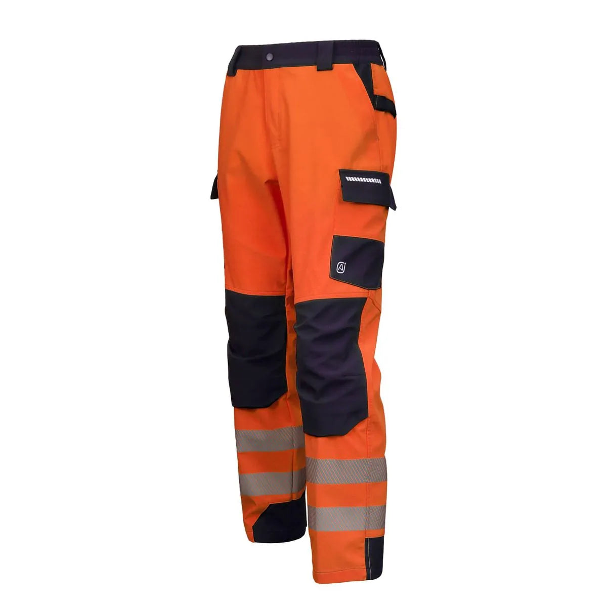 Pantalón de Alta Visibilidad Ripstop con Reflectantes y Preparación para Rodillera GERF®