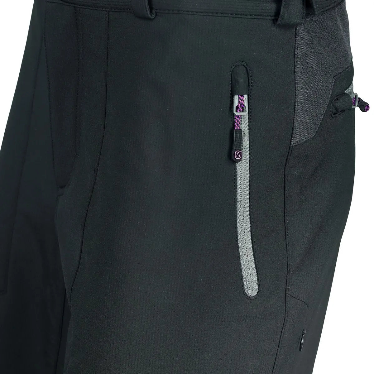 Pantalón Antiácido Térmico Off-Road Negro Mujer GERF®