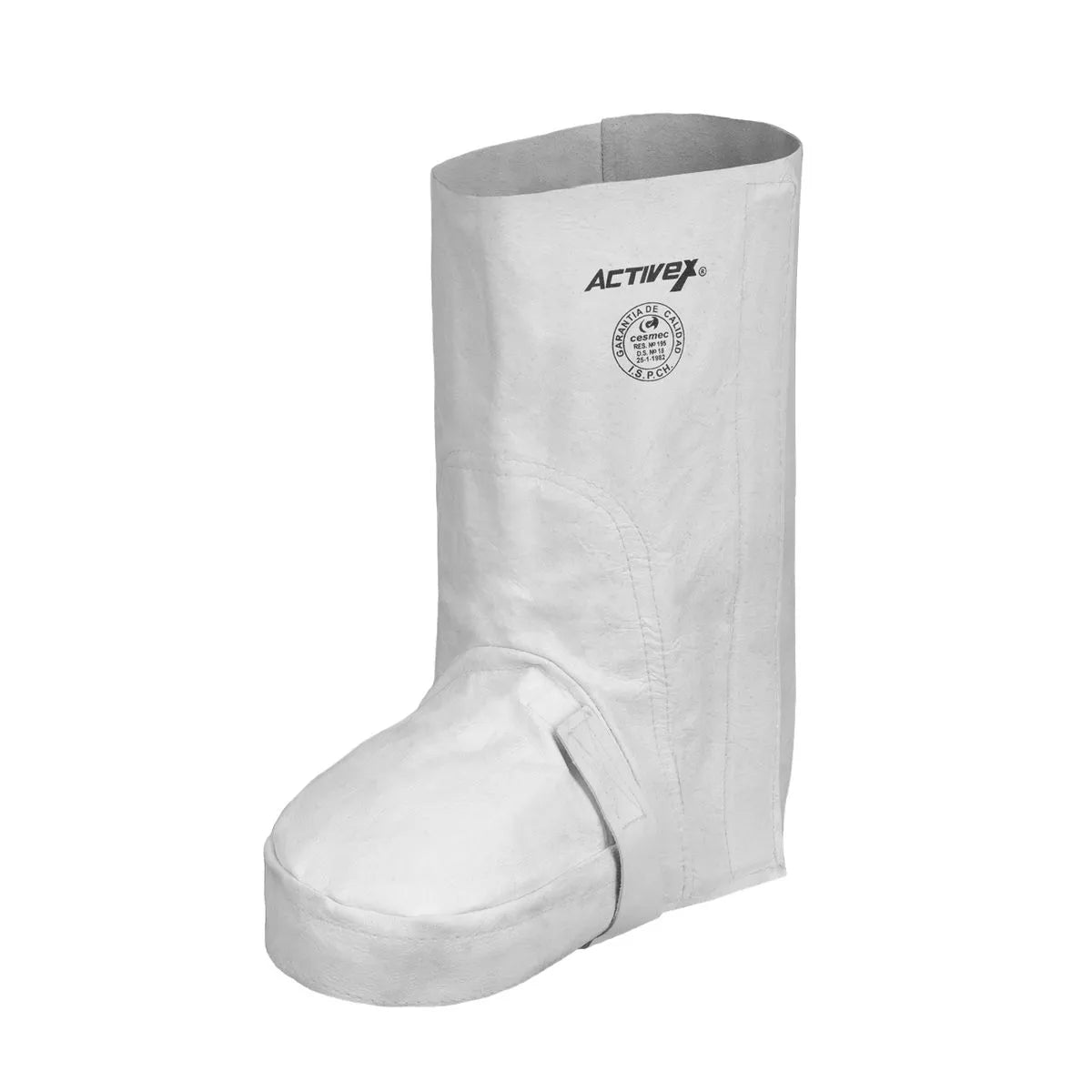 Polaina de Soldador en Cuero con Cierre de Velcro GERF®
