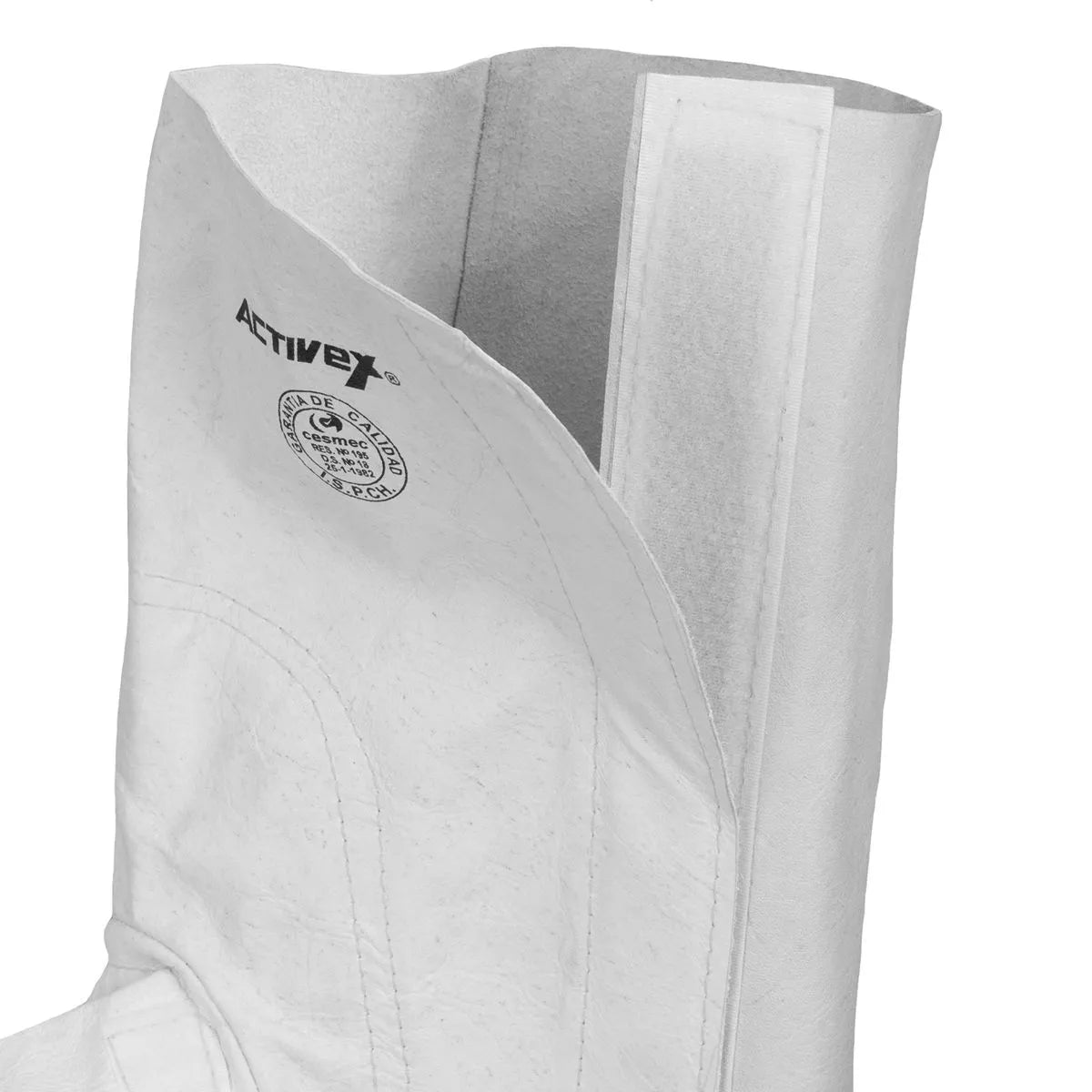 Polaina de Soldador en Cuero con Cierre de Velcro GERF®