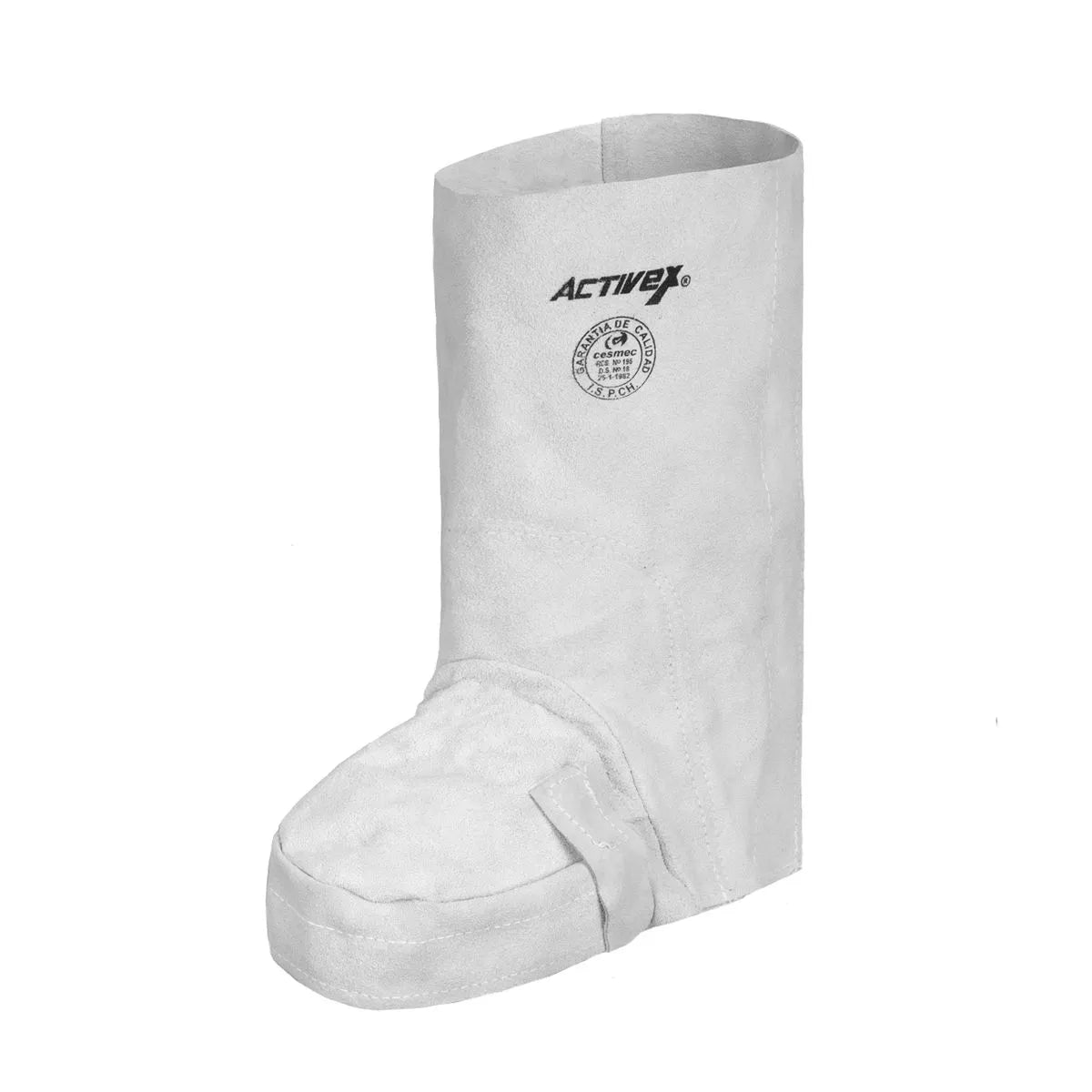 Polaina de Soldador en Cuero con Cierre de Velcro GERF®