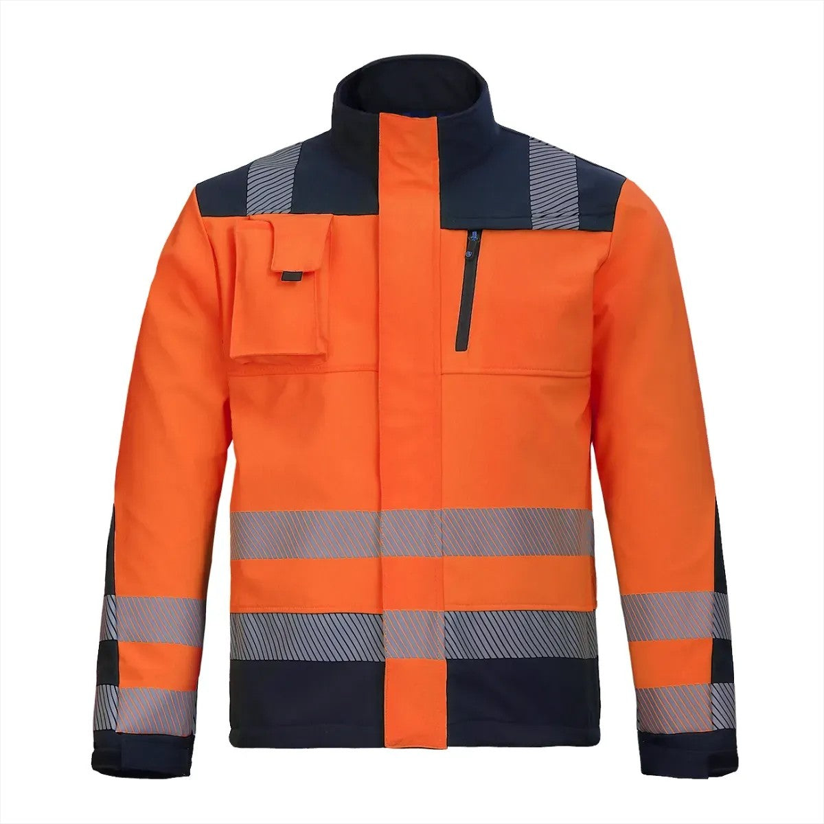 Chaqueta de Alta Visibilidad con Reflectantes y Porta Radio GERF®