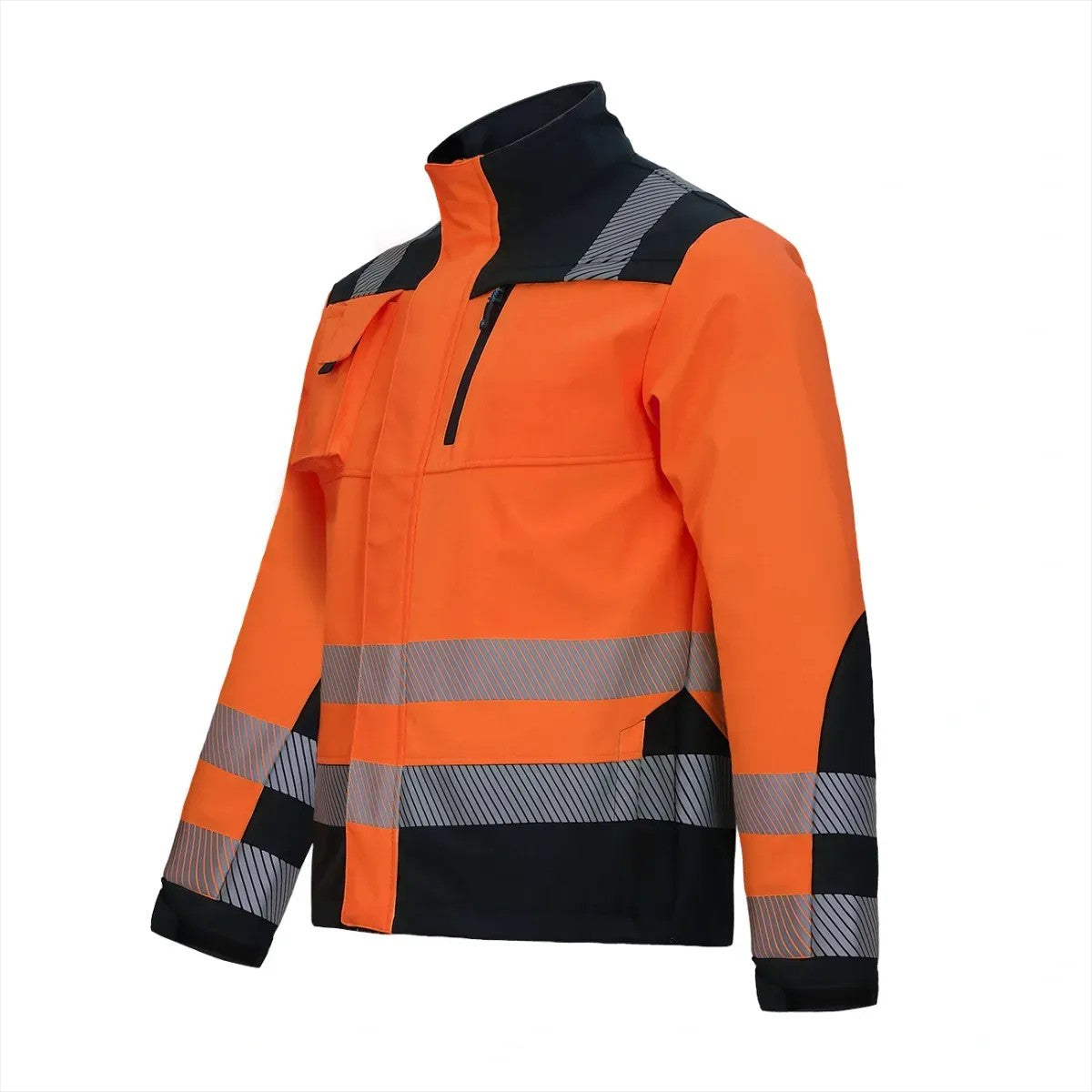 Chaqueta de Alta Visibilidad con Reflectantes y Porta Radio GERF®