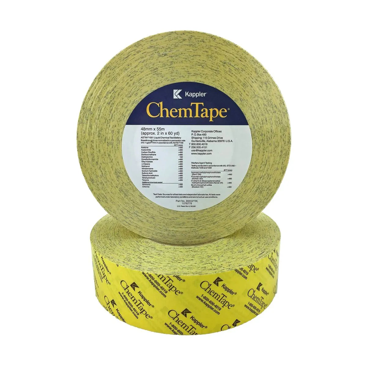 Cinta de Sellado Químico para EPP GERF®
