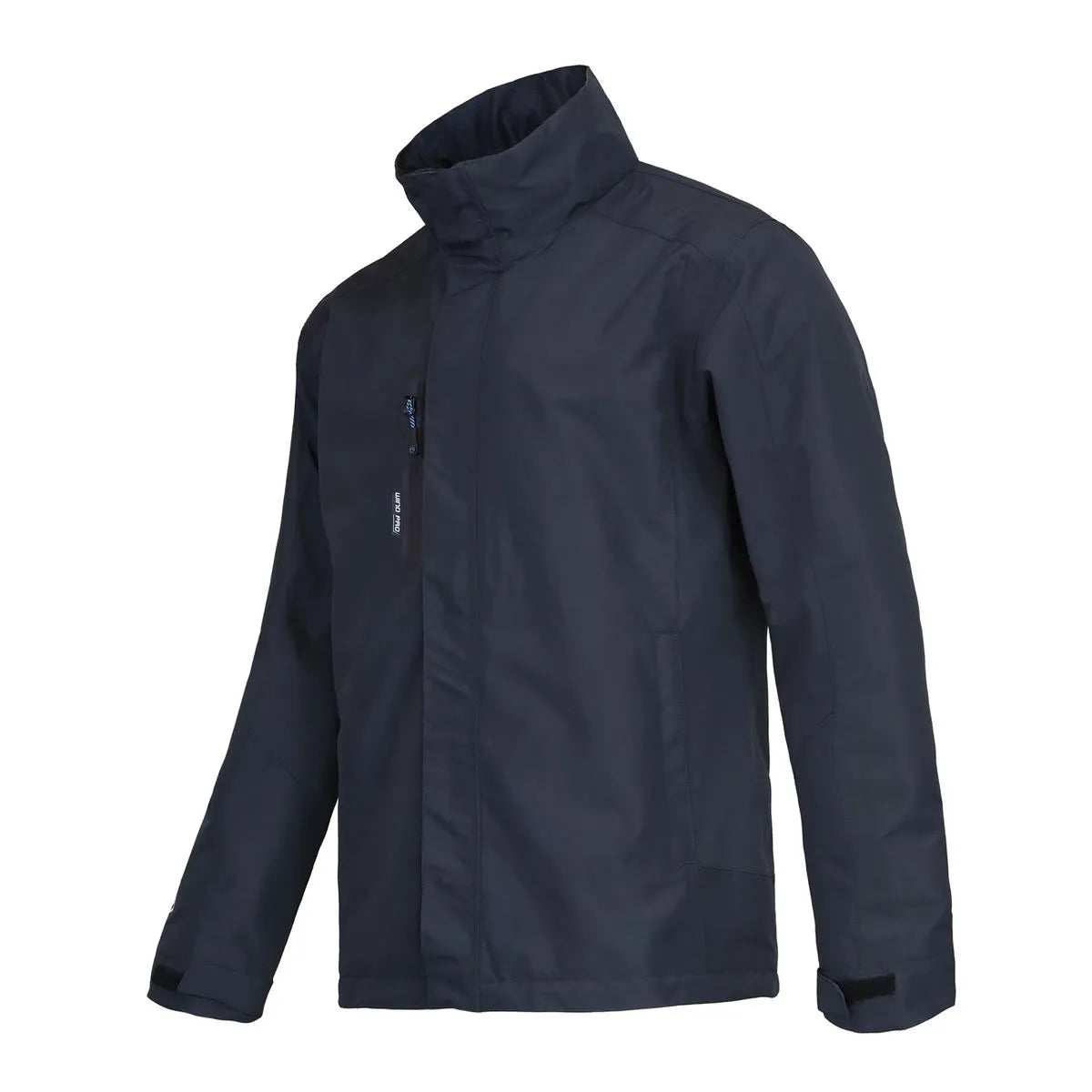 Chaqueta Cortaviento Impermeable en Poliéster con Gorro Desmontable GERF®