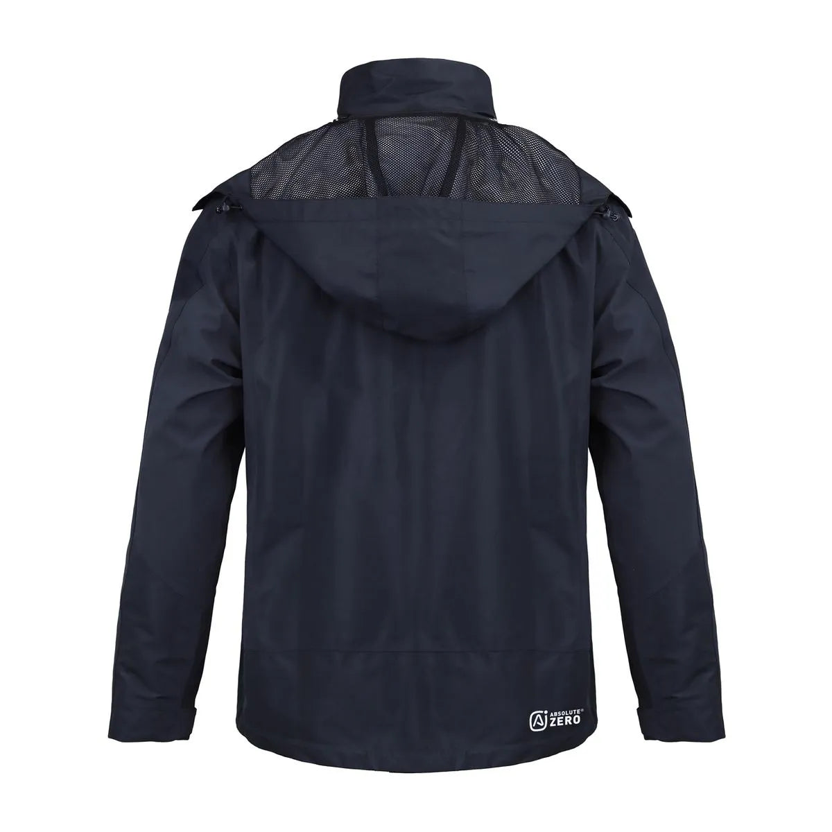 Chaqueta Cortaviento Impermeable en Poliéster con Gorro Desmontable GERF®