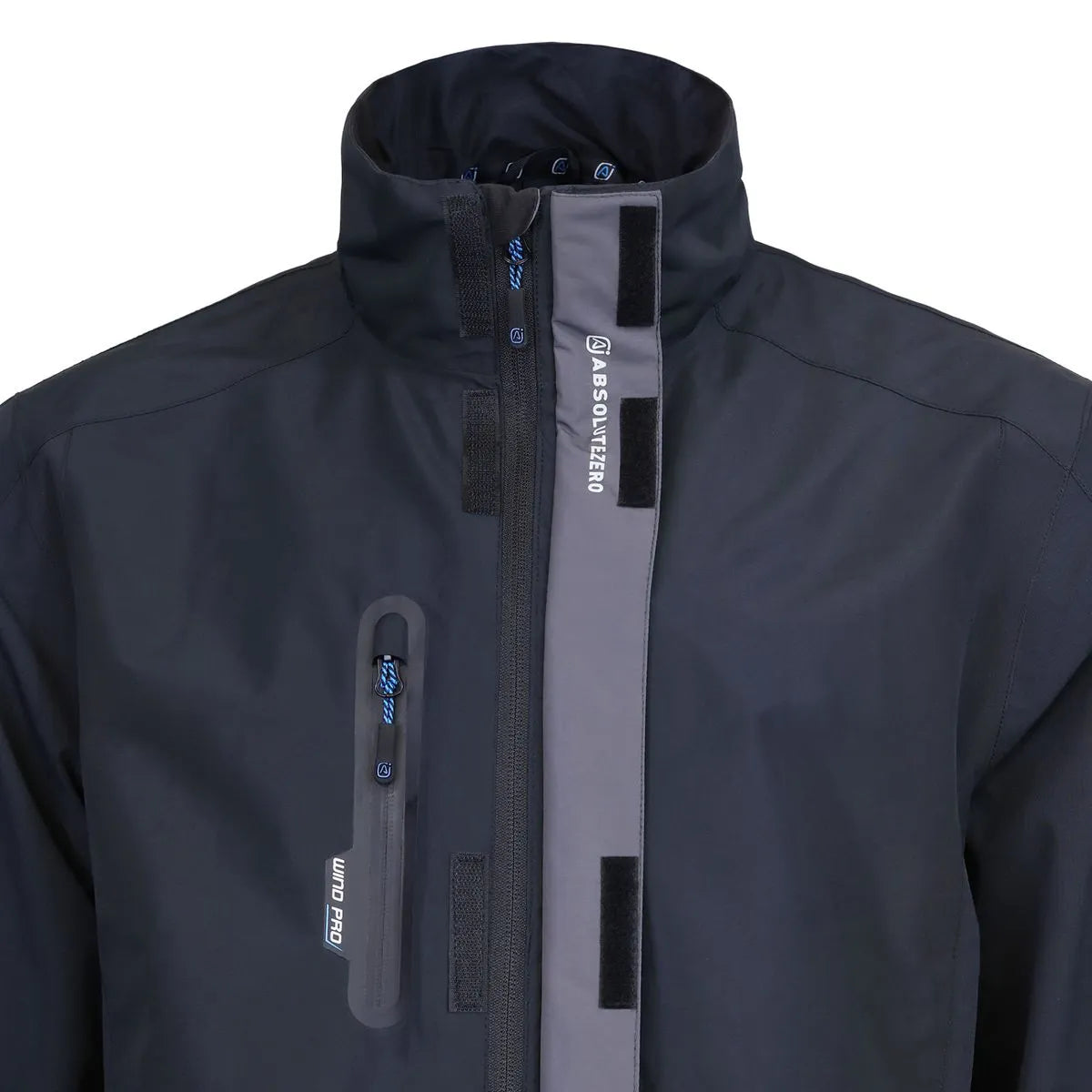 Chaqueta Cortaviento Impermeable en Poliéster con Gorro Desmontable GERF®