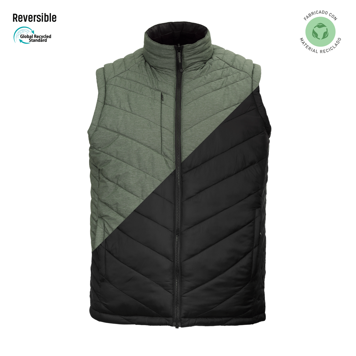 Chaqueta Sin Mangas Reversible Thinsulate™ para Hombre GERF®