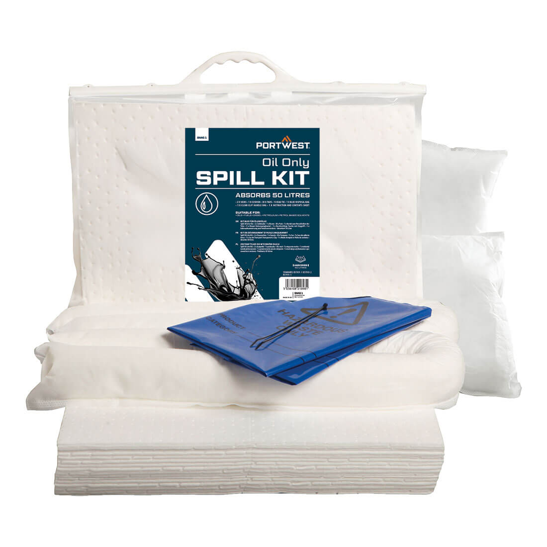 Kit de Derrames Solo para Aceite de 50 Litros GERF®