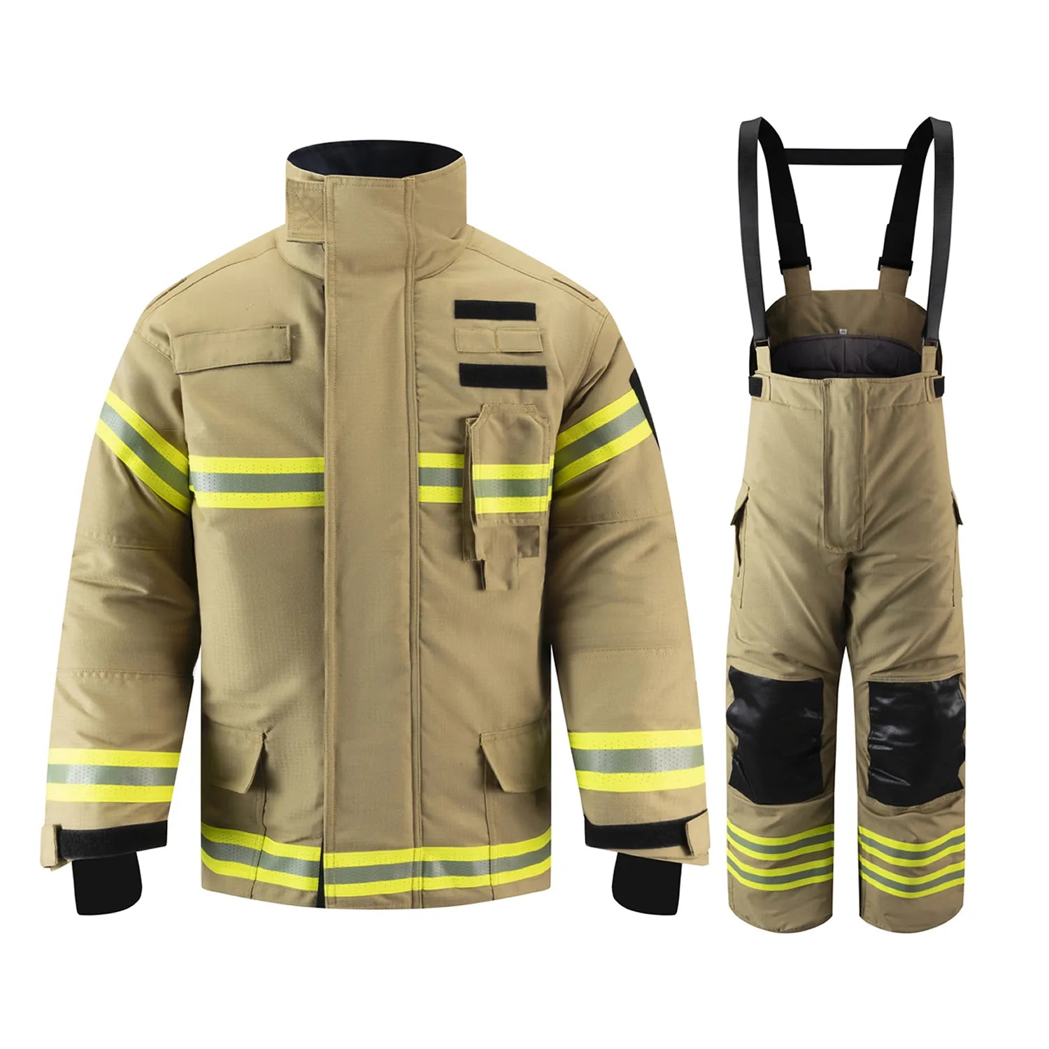 Trajes ignífugos EN469:2020 certificados, NOMEX IIIA, 4 capas, 3 colores (ZFMH-AB-A/B/C)