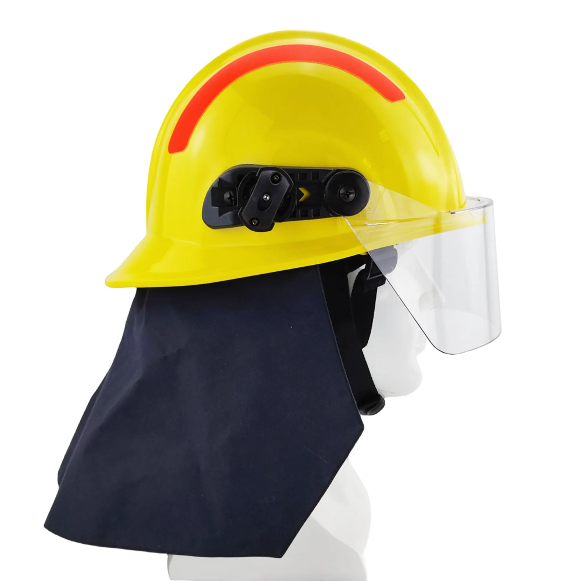 Casco de Bombero Estilo Gafas Semiestilo 17 ANBEN FIRE PEI (AB-17H)