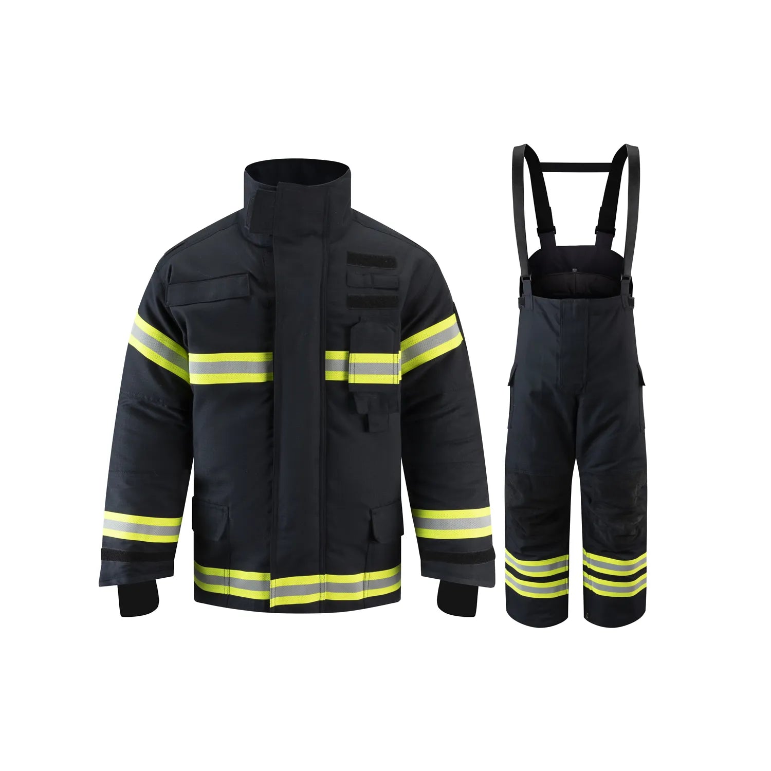 Trajes ignífugos EN469:2020 certificados, NOMEX IIIA, 4 capas, 3 colores (ZFMH-AB-A/B/C)