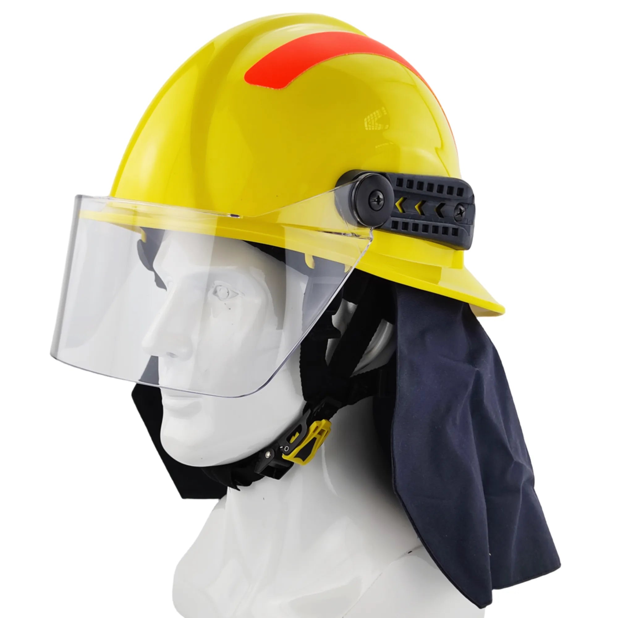 Casco de Bombero Estilo Gafas Semiestilo 17 ANBEN FIRE PEI (AB-17H)