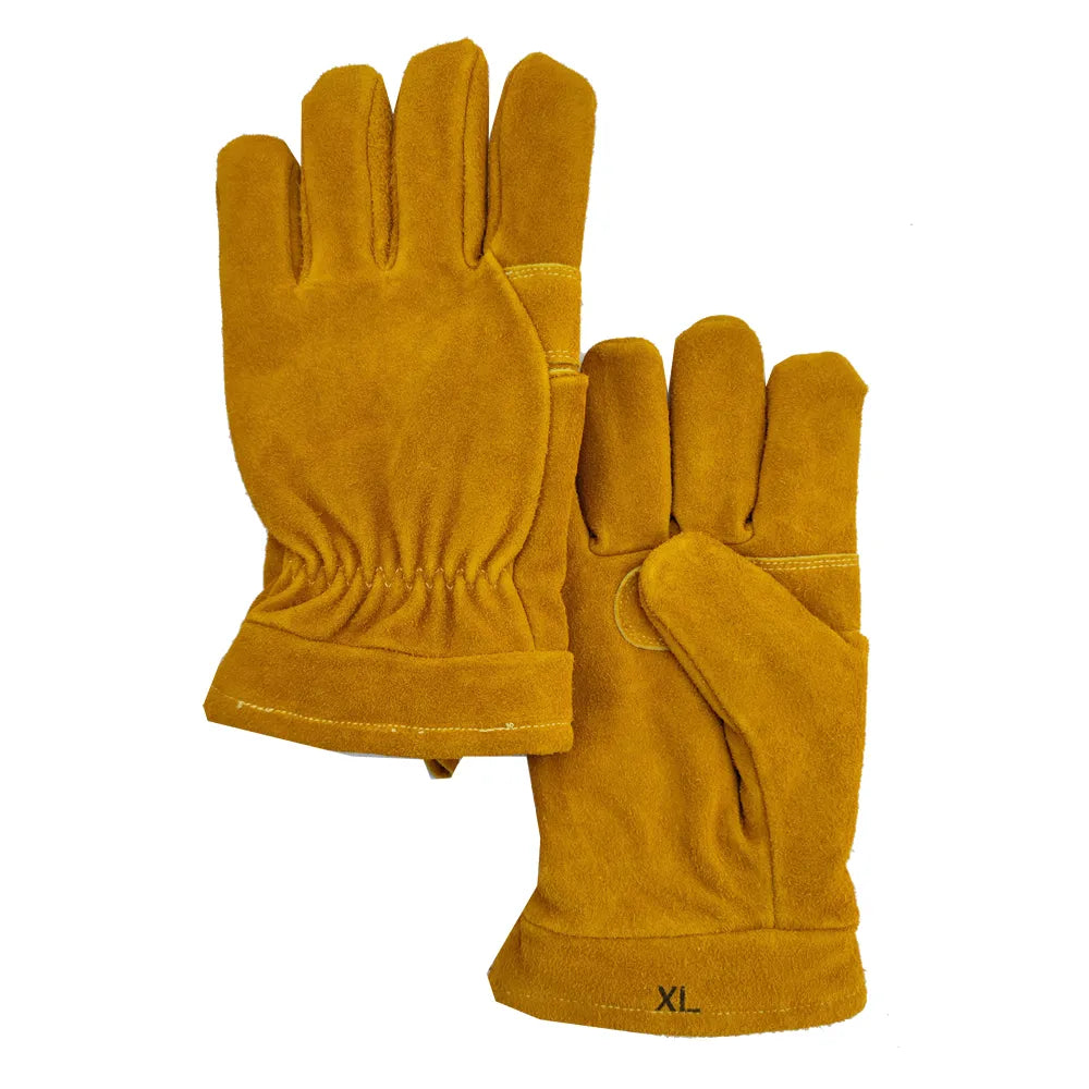 GUANTES DE CUERO PARA BOMBEROS ANBEN FIRE NFPA1977 EDICIÓN 2022 PARA USO FORESTAL (7884)