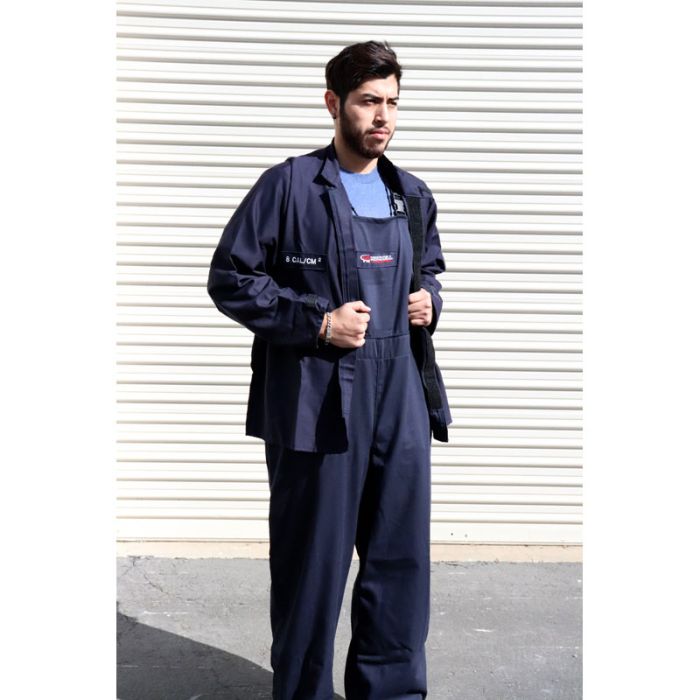 Kit de Protección Contra Arco Eléctrico 12 Cal - Chaqueta y Peto con Protector Facial - HRC 2 GERF®
