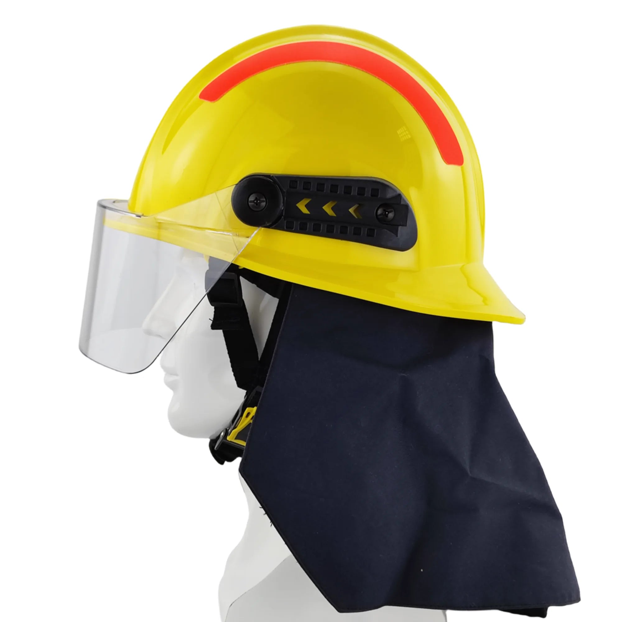 Casco de Bombero Estilo Gafas Semiestilo 17 ANBEN FIRE PEI (AB-17H)