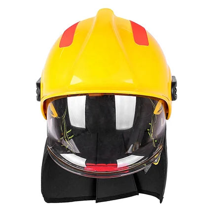 GERF® Casco de Bombero Estilo Gafas Completas 17 Europa ANBEN FIRE PEI