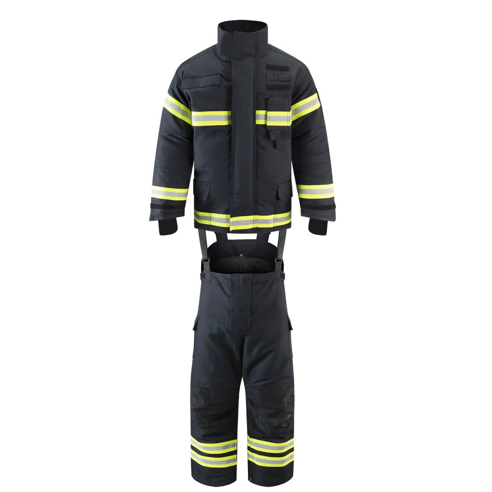 Trajes ignífugos EN469:2020 certificados, NOMEX IIIA, 4 capas, 3 colores (ZFMH-AB-A/B/C)