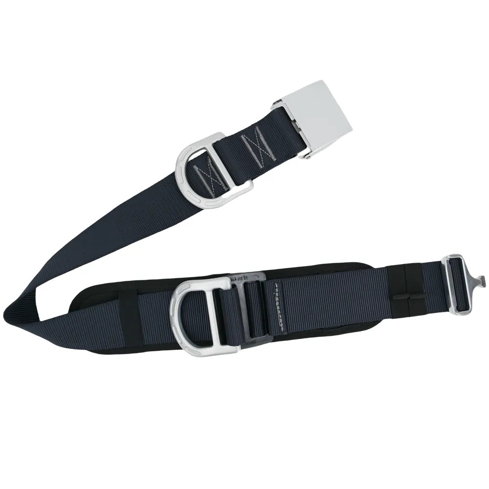 GERF® FIRE CE CERTIFICADO ALTA RESISTENCIA Cierre rápido Forjado de aluminio 120CM*7CM CINTURÓN DE BOMBEROS (AB-YD-17F)