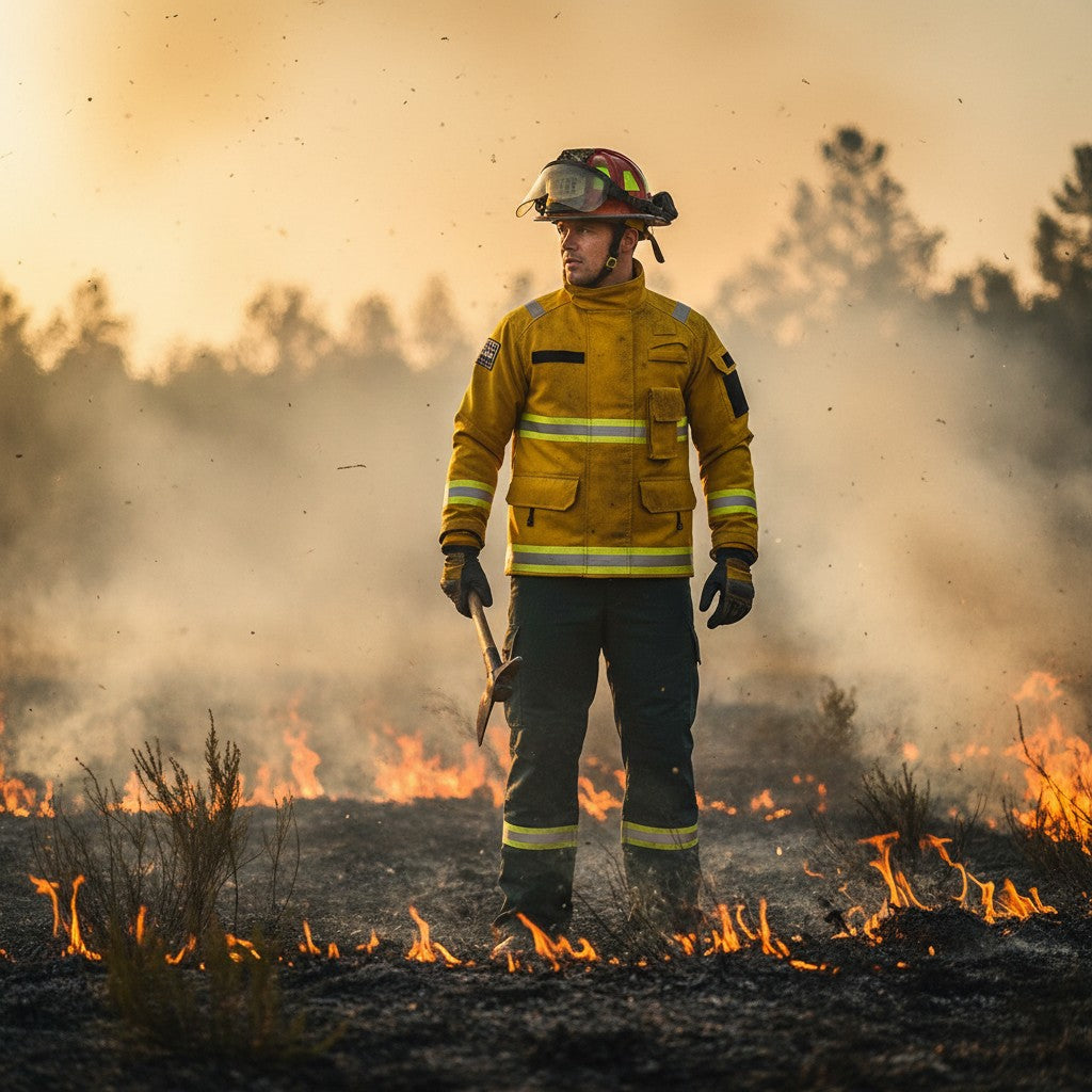 Traje de Combate contra Incendios Forestales | Nomex IIIA Una Capa | Certificado EN ISO 15025 | GERF®