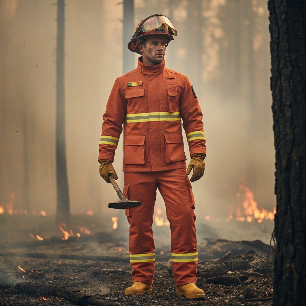 Traje de Combate contra Incendios Forestales | Nomex IIIA | Certificado EN ISO 15025 | TPP 20 cal/cm² GERF®
