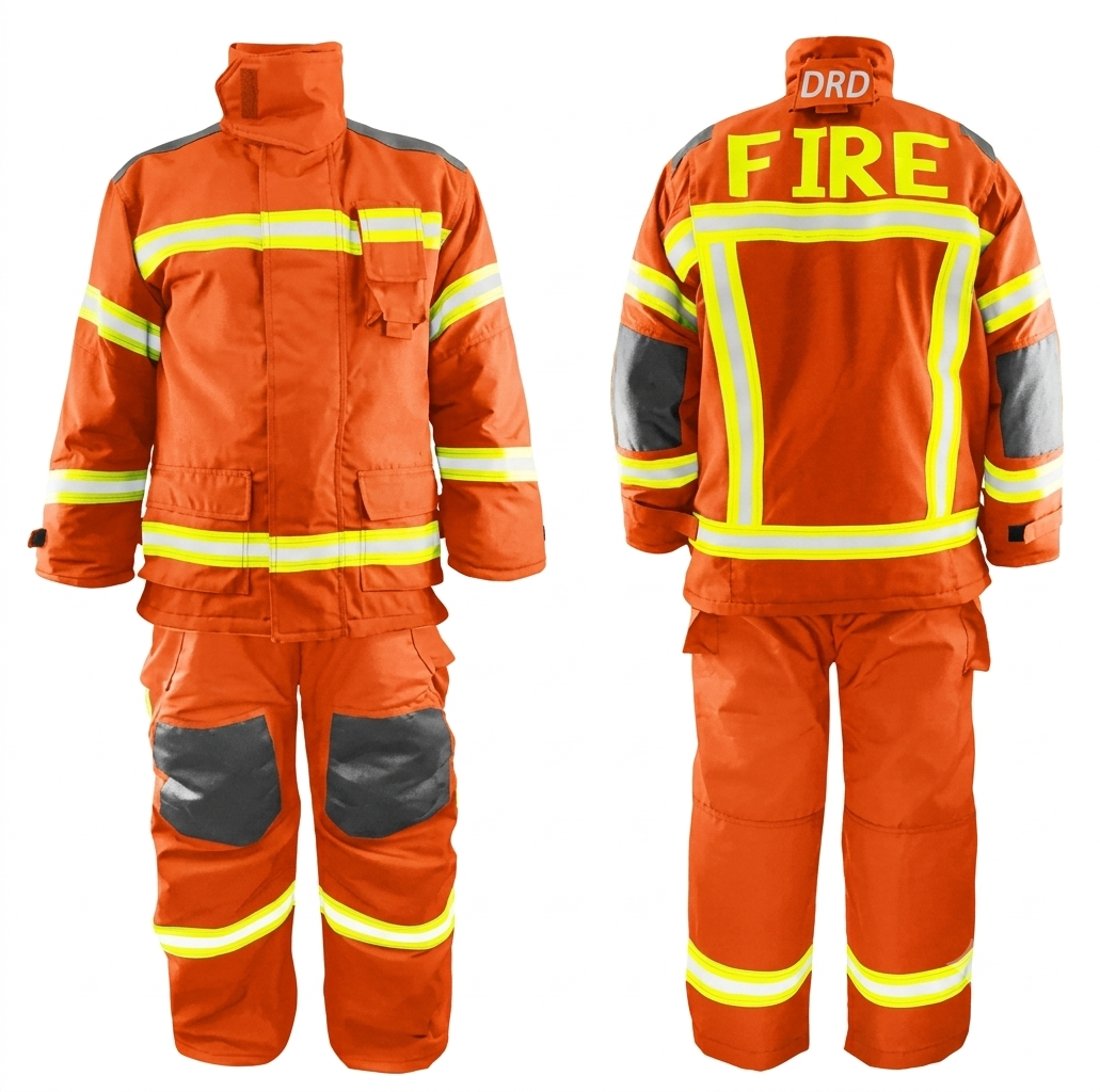 GERF® FIREFIGHTER SUIT STYLE DRAGON FIRE EN 469:2020 CERTIFICATED