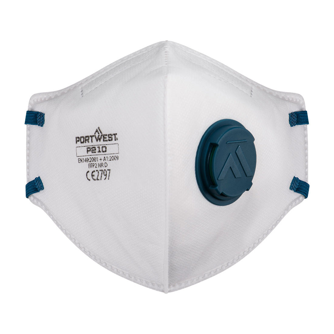Mascarilla Dolomite plegable con válvula FFP2 GERF®