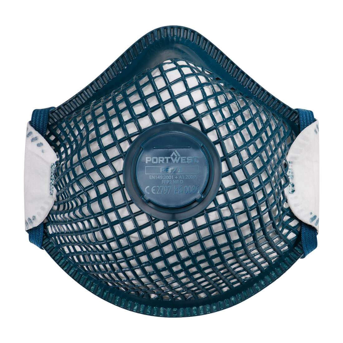 Mascarilla ERGONET Dolomite con carbón y válvula FFP2 (Pack de 10) GERF®