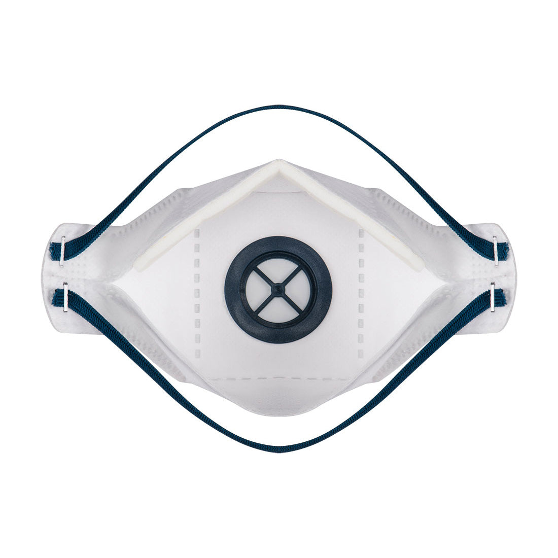 Mascarilla EAGLE Dolomita plegada plana con válvula FFP2 (Pack de 10) GERF®
