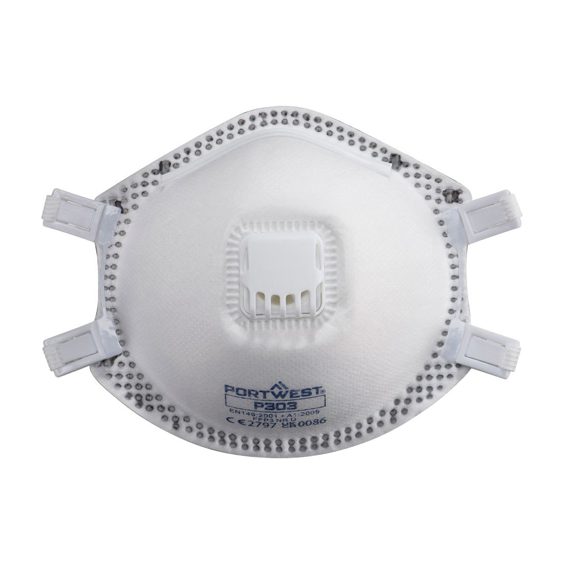 Mascarilla Dolomite con válvula FFP3 (Pack de 10) GERF®