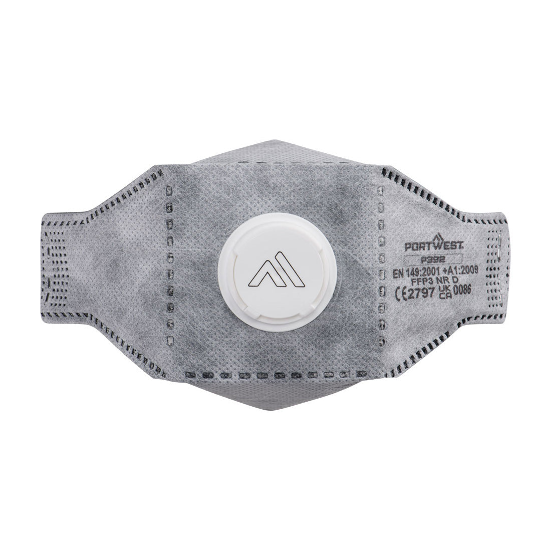 Mascarilla plegable con carbono y válvula EAGLE FFP3 (Pack de 10) GERF®