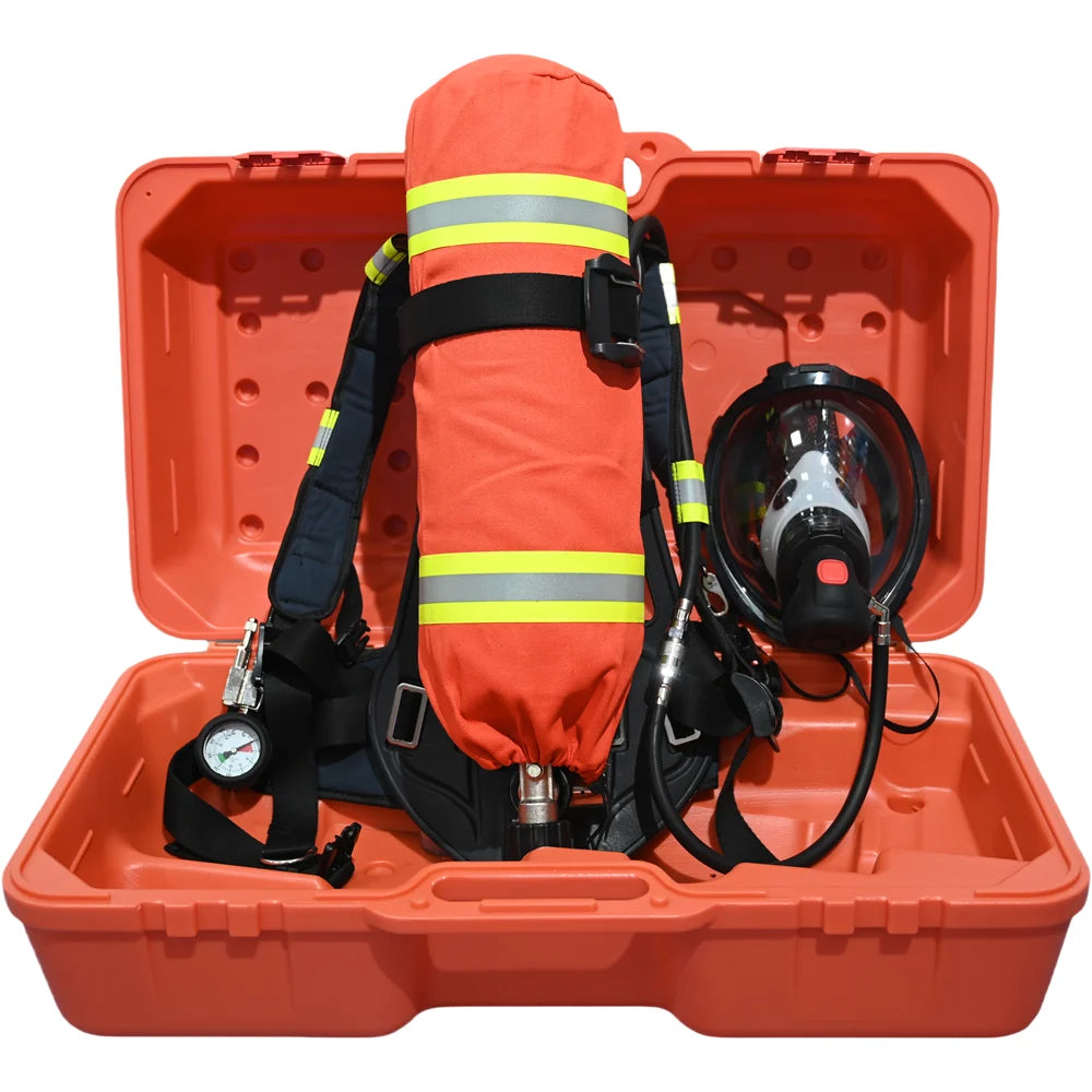 GERF® Cilindro de fibra de vidrio de carbono de 6.8L certificado EN137 SCBA