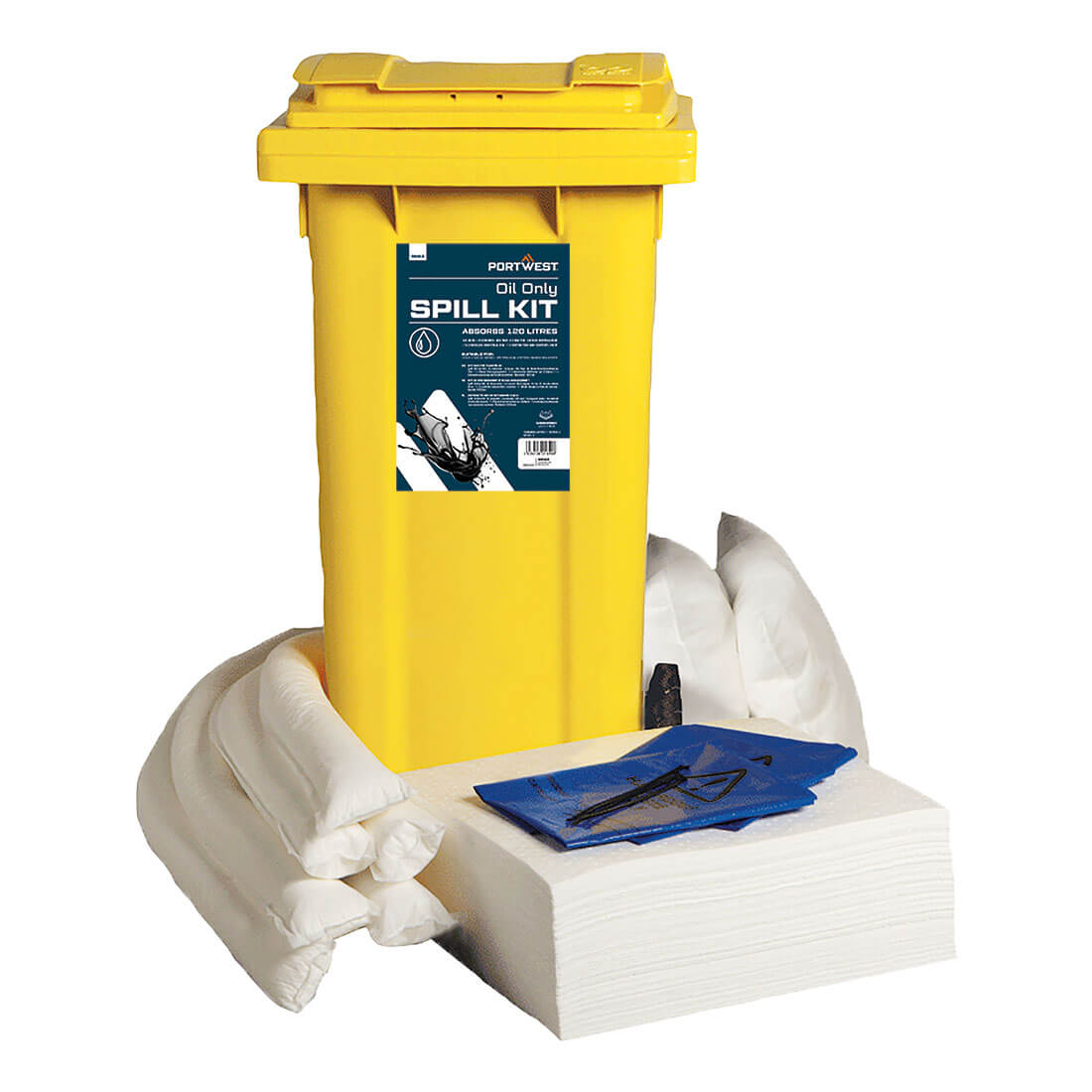 Kit de Derrames Solo para Aceite de 120 Litros GERF®