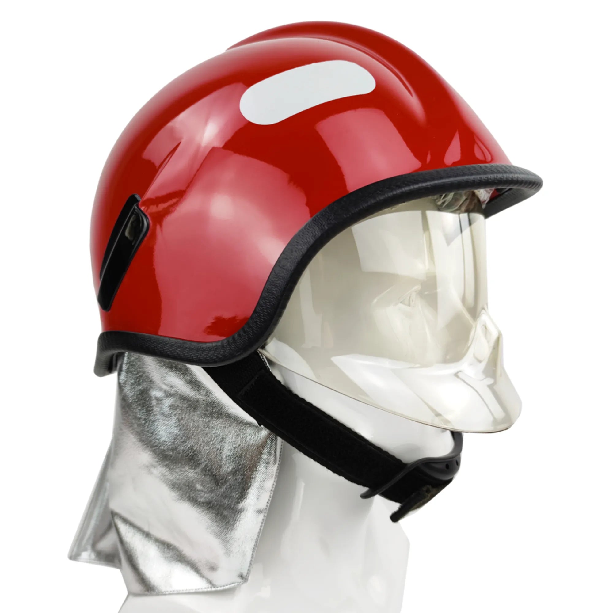Casco de Bombero Estilo Gafas de Cara Completa Europa GERF® FIRE PEI (AB-Q/A)