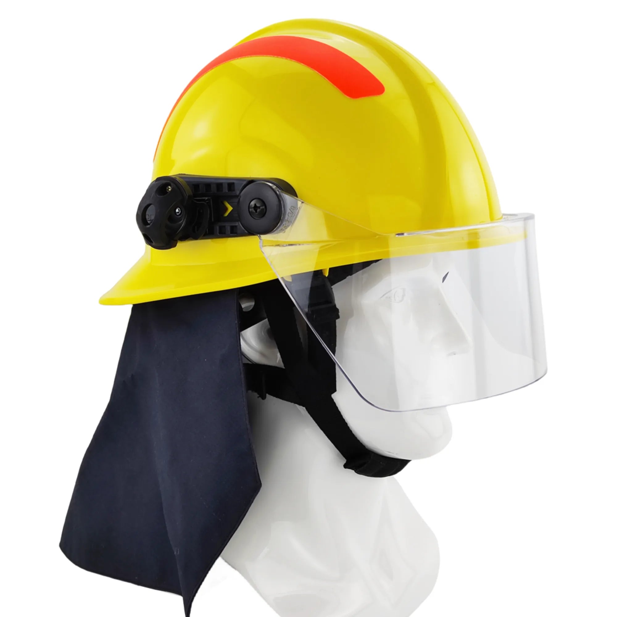 Casco de Bombero Estilo Gafas Semiestilo 17 ANBEN FIRE PEI (AB-17H)