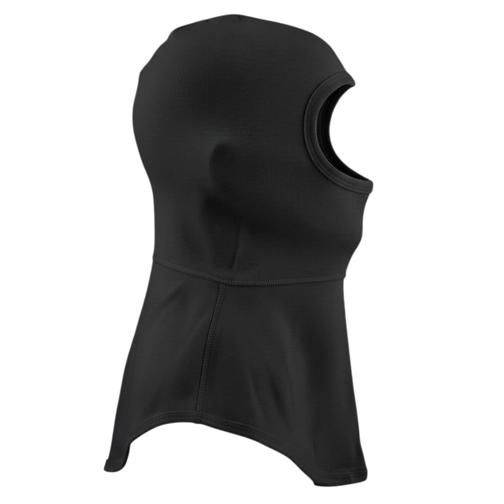 Capucha ignífuga GERF SAFETY de doble capa Nomex IIIA en color negro con protección para cuello y hombros